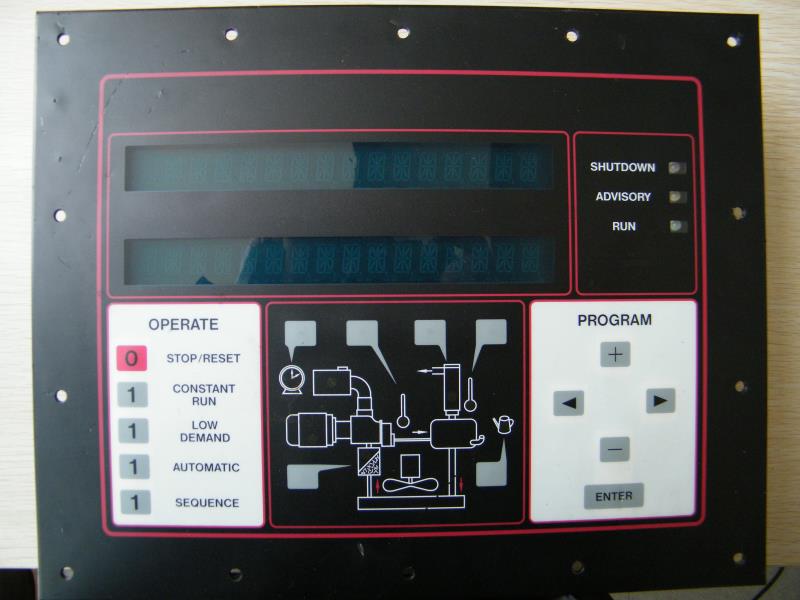 空压机控制面板
